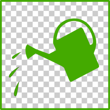 SVG Eco green watering vector icon SVG Eco green watering vector icon