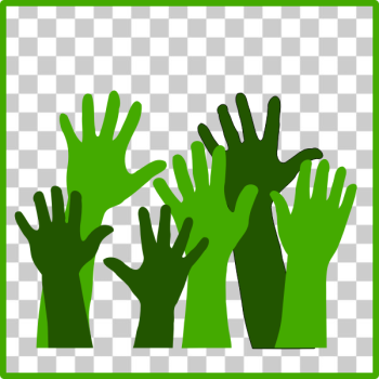 SVG Eco hands vector icon SVG Eco hands vector icon