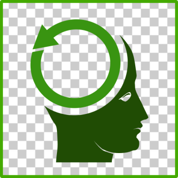 SVG Eco think vector icon SVG Eco think vector icon