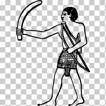 SVG Egyptian boomerang SVG Egyptian boomerang