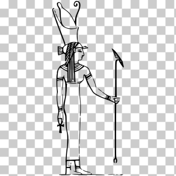 SVG Egyptian goddess Isis SVG Egyptian goddess Isis