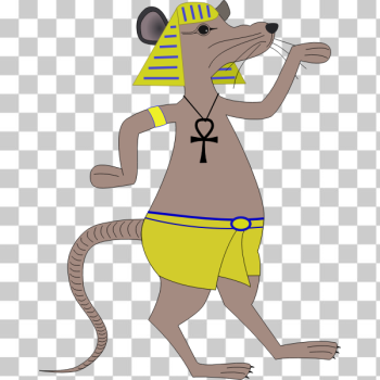 SVG Egyptian rodent SVG Egyptian rodent