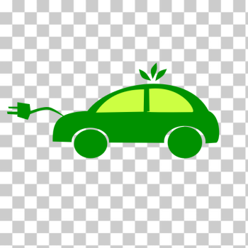 SVG Electric car vector clip art SVG Electric car vector clip art