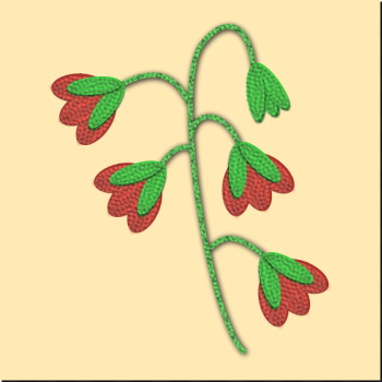 SVG Embroidered Flower SVG Embroidered Flower