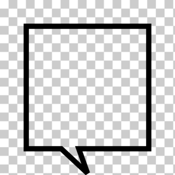 SVG Empty comment bubble SVG Empty comment bubble