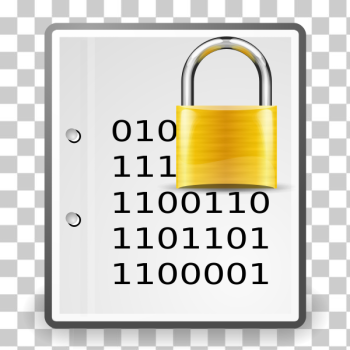 SVG Encrypted document yellow sign vector clip art SVG Encrypted document yellow sign vector clip art