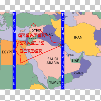 SVG eretz israel greater israel borders map SVG eretz israel greater israel borders map