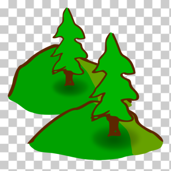 SVG Evergreen hills