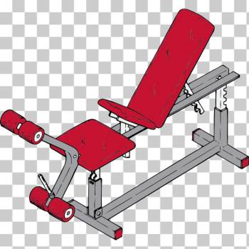 SVG exercise bench SVG exercise bench