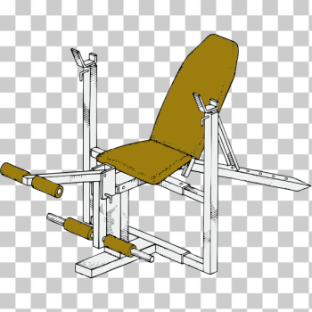 SVG exercise bench SVG exercise bench