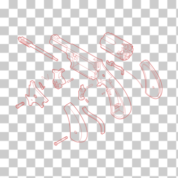 SVG Exploded gun SVG Exploded gun