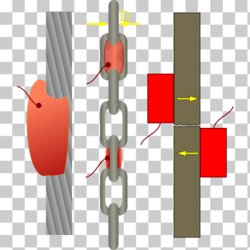 SVG Explosive charge on steel SVG Explosive charge on steel