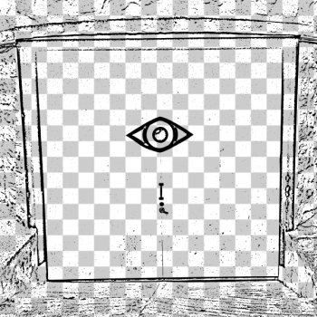 SVG Eye on the door SVG Eye on the door