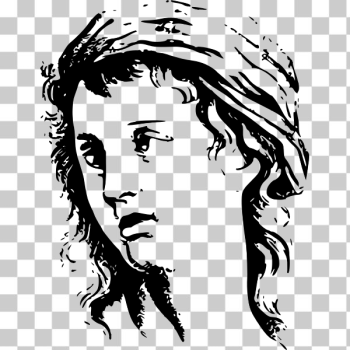 SVG Face exltxgtpression woman SVG Face exltxgtpression woman