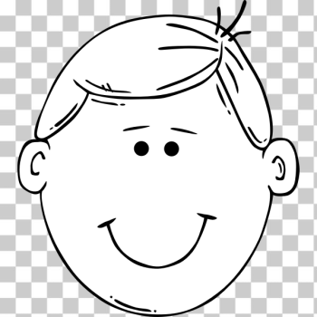 SVG Face of the boy SVG Face of the boy