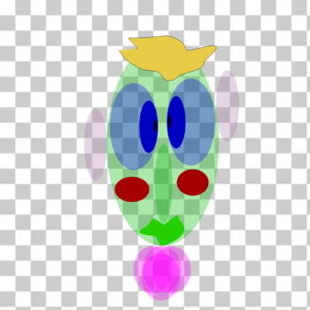 SVG Face With Eyes Ears Little Hair Neck Tie SVG Face With Eyes Ears Little Hair Neck Tie
