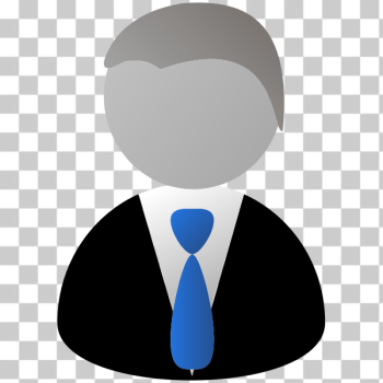 SVG Faceless Man In Suit Icon SVG Faceless Man In Suit Icon