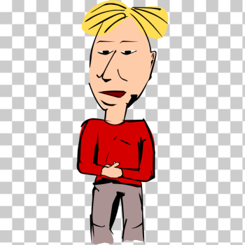 SVG Fair-haired woman SVG Fair-haired woman