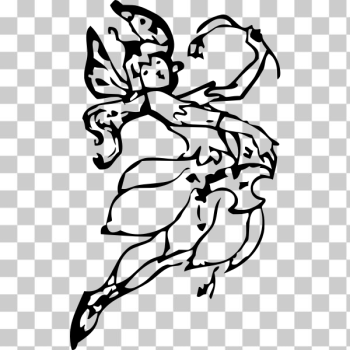 SVG Fairy elf SVG Fairy elf