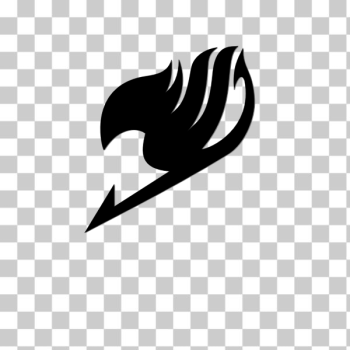 SVG Fairy039s tail silhouette SVG Fairy039s tail silhouette
