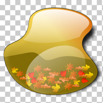 SVG Fall landscape vector illustration