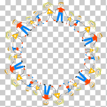 SVG Family cartoon circle SVG Family cartoon circle