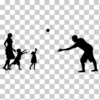 SVG Family Fun Silhouette SVG Family Fun Silhouette