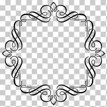 SVG Fancy Flourish Frame