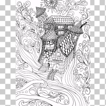 SVG Fantasy Line Art SVG Fantasy Line Art