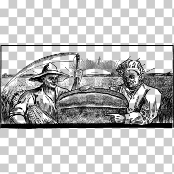 SVG Farmer and baker