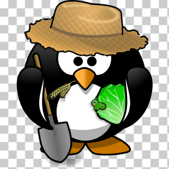 SVG Farmer penguin SVG Farmer penguin