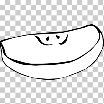 SVG Fast Food Snack Apple Slice SVG Fast Food Snack Apple Slice
