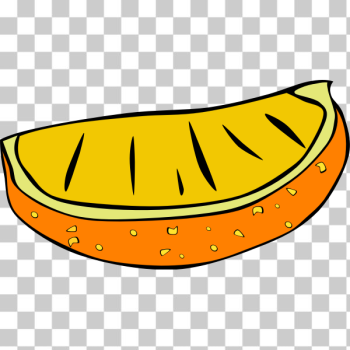 SVG Fast Food Snack Orange Slice SVG Fast Food Snack Orange Slice