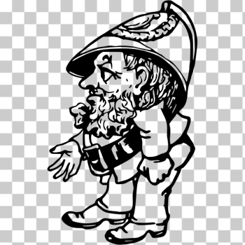 SVG Fat policeman