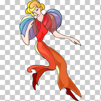 SVG Female dancer in fancy dress SVG Female dancer in fancy dress