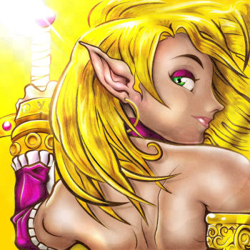 SVG Female elf SVG Female elf