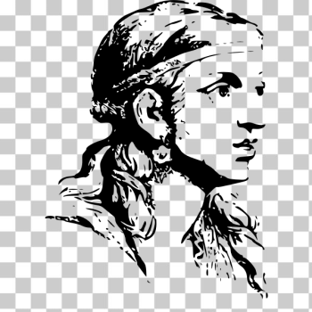 SVG Female face exltxgtpression vector clip art SVG Female face exltxgtpression vector clip art