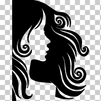 SVG Female hair SVG Female hair