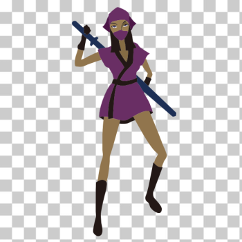 SVG Female Ninja warrior SVG Female Ninja warrior
