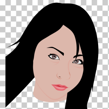 SVG Female portrait SVG Female portrait