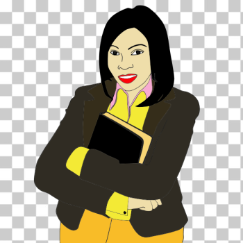 SVG Female student SVG Female student