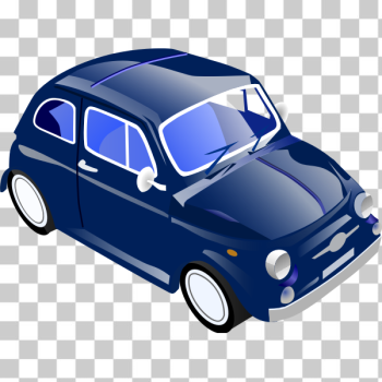 SVG Fiat 500 vector graphics