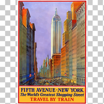 SVG Fifth Avenue Poster SVG Fifth Avenue Poster