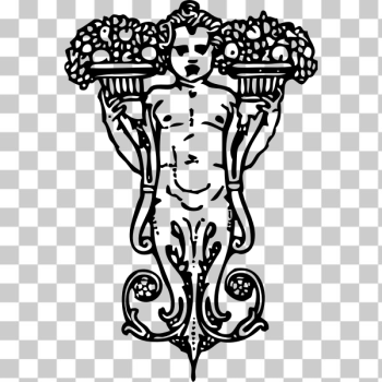 SVG figurehead ornament SVG figurehead ornament