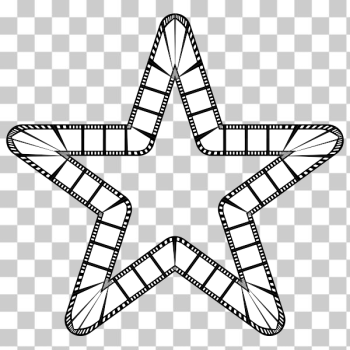 SVG Film strip and star