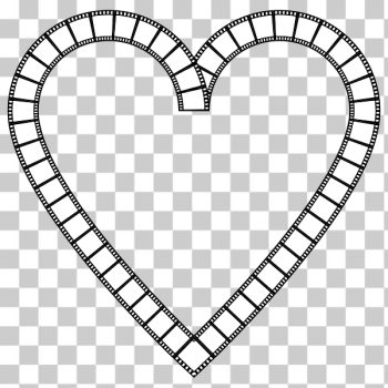 SVG Film strip heart SVG Film strip heart