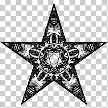 SVG Five-pointer star illustration SVG Five-pointer star illustration