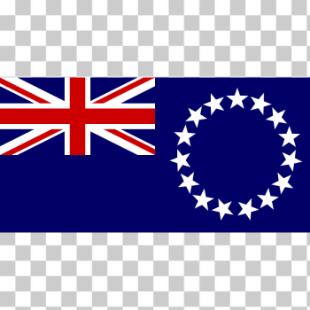 SVG Flag of Cook Islands SVG Flag of Cook Islands