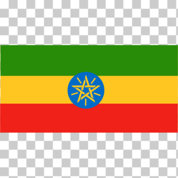 SVG Flag of Ethiopia SVG Flag of Ethiopia