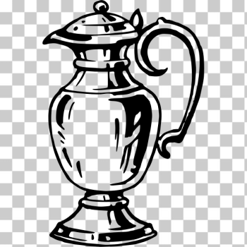 SVG Flagon drawing SVG Flagon drawing